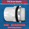 American Built Pro 1 in PVC Drainhose Adapter for all American Built Pro drain pans SPF-100
